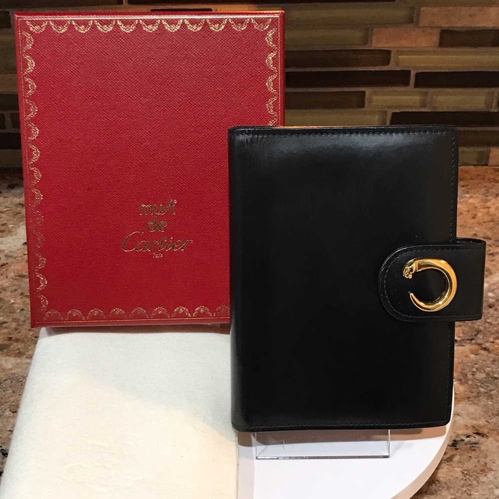 Cartier Panther Leather Agenda/Notebook Cover 😍🐆🔥